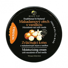VIVACO Zvláčňující krém Makadamový ořech s vanilkou BODY TIP 200 ml