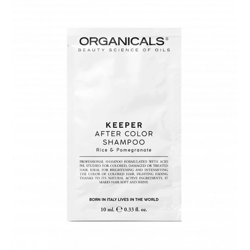 Organicals KEEPER After Color Shampoo Rice & Pomegranate 10 ml