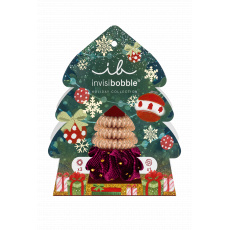 Invisibobble SET Holidays Good Things Come in Trees 4ks