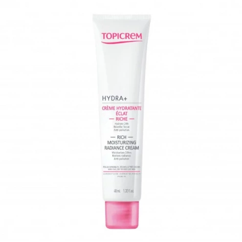 Topicrem Hydra+ Radiance Moisturizing Rich Cream 40 ml Topicrem Hydra+ Radiance Moisturizing Rich Cream 40 ml