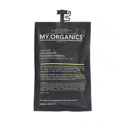 My.Organics The Organic Thickening Shampoo Orange And Lemon 50 ml My.Organics The Organic Thickening Shampoo Orange And Lemon 50 ml