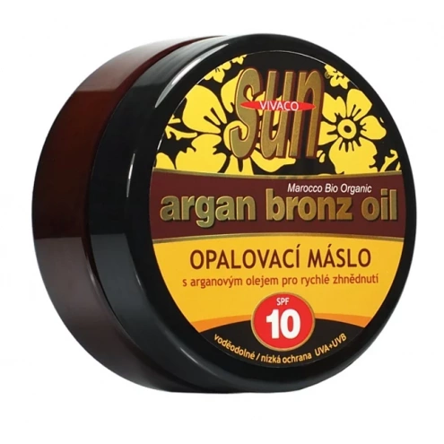 VIVCO Opalovací máslo s BIO arganovým olejem SPF 10 SUN VITAL 200 ml VIVCO Opalovací máslo s BIO arganovým olejem SPF 10 SUN VITAL 200 ml