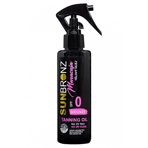 VIVACO Bronze tělový olej SPF 0 Maracuja SUNBRONZ 150 ml