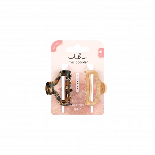 Invisibobble CLIPSTAR M Golden Roar 2pcs Invisibobble CLIPSTAR M Golden Roar 2pcs