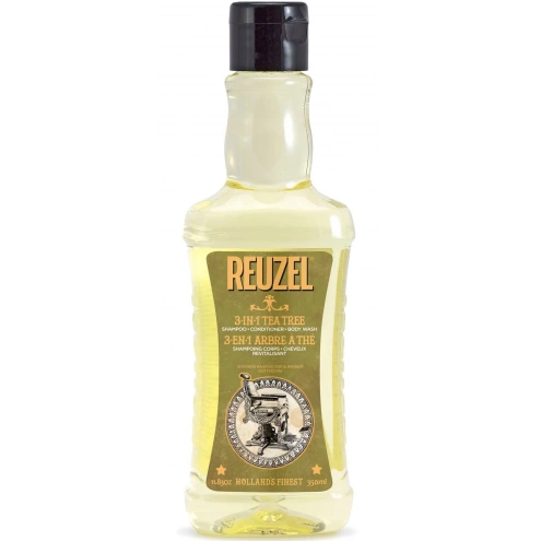 REUZEL 3-in-1 Tea Tree Shampoo-Conditioner-Body Wash 350 ml REUZEL 3-in-1 Tea Tree Shampoo-Conditioner-Body Wash 350 ml