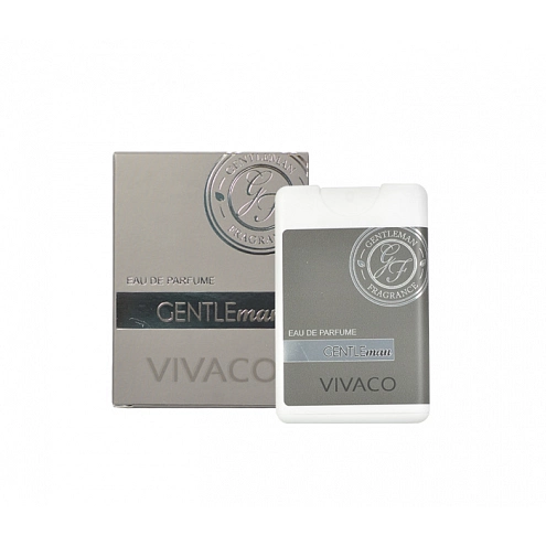 VIVACO Parfém pro muže GENTLEMAN SILVER EDITION 20 ml VIVACO Parfém pro muže GENTLEMAN SILVER EDITION 20 ml