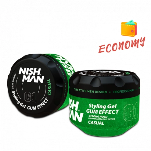 Nishman Hair Gel G1 Casual 300 ml Nishman Hair Gel G1 Casual 300 ml