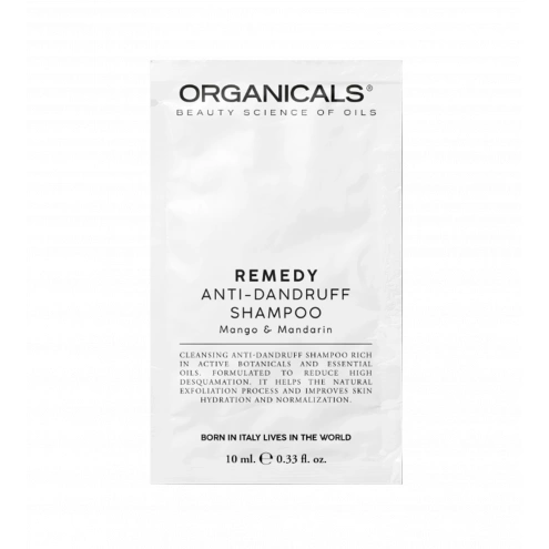 Organicals REMEDY Anti-Dandruff Shampoo Mango & Mandarin 10 ml Organicals REMEDY Anti-Dandruff Shampoo Mango & Mandarin 10 ml