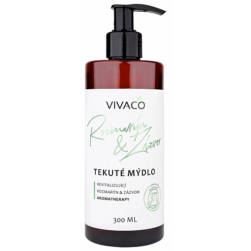 VIVACO Tekuté mýdlo Rozmarýn a Zázvor 300 ml