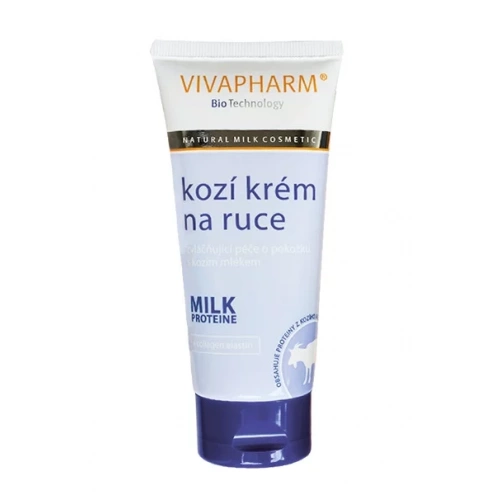 VIVACO Krém na ruce s kozím mlékem v tubě VIVAPHARM 100 ml VIVACO Krém na ruce s kozím mlékem v tubě VIVAPHARM 100 ml