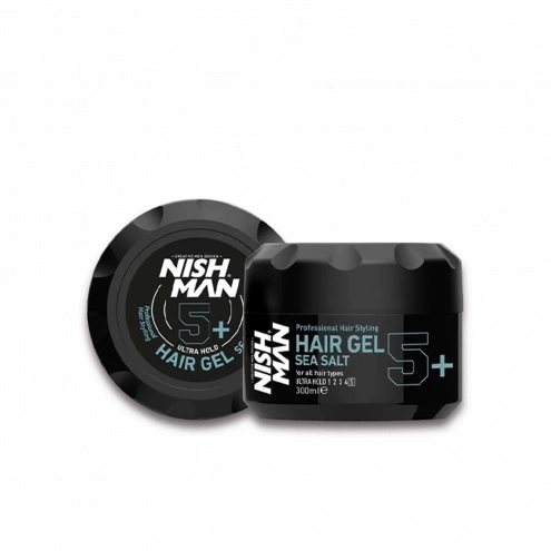 Nishman Hair Gel with Sea Salt 300 ml Nishman Hair Gel with Sea Salt 300 ml