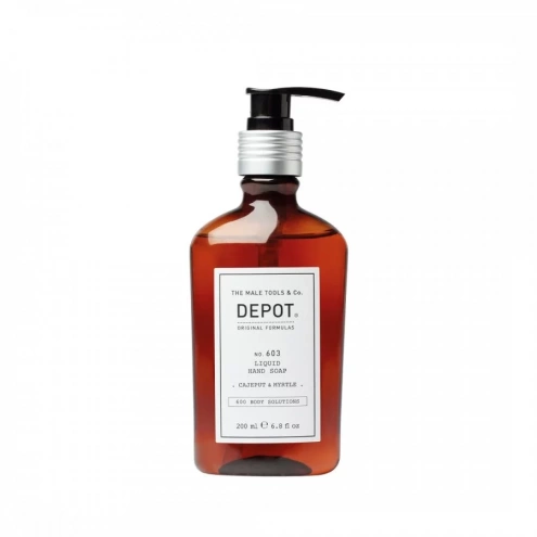 Depot 603 Liquid Hand Soap Cajeput & Myrtle 200ml Depot 603 Liquid Hand Soap Cajeput & Myrtle 200ml