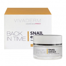 VIVACO Rozjasňující hydratační krém SNAIL extract VIVADERM 50 ml