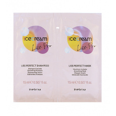 Inebrya Ice Cream Liss-Pro Liss Perfect Shampoo 15 ml + Liss Perfect Mask 15 ml