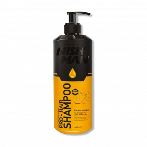 Nishman Pro Paraben Free Shampoo 400 ml