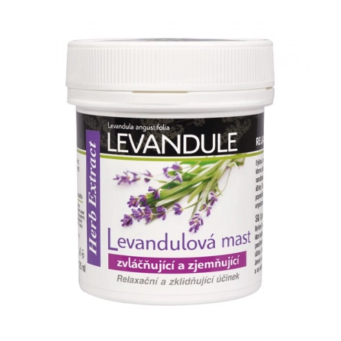 VIVACO Bylinná mast s levandulovým olejem HERB EXTRACT 125 ml