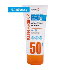 VIVACO Ochranné opalovací mléko s minerálními filtry SPF 50 200 ml