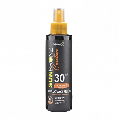 VIVACO Opalovací mléko SPF 30 Carotene SUN BRONZ 150 ml