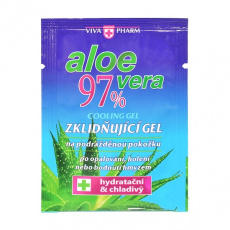 VIVACO Zklidňující gel s Aloe Vera 97% VIVAPHARM - vzorek 4 ml