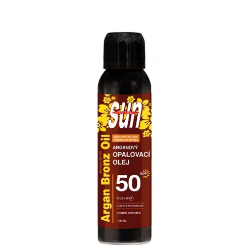 VIVACO Suchý opalovací olej s BIO arganovým olejem SPF 50 SUN VITAL 100 ml VIVACO Suchý opalovací olej s BIO arganovým olejem SPF 50 SUN VITAL 100 ml