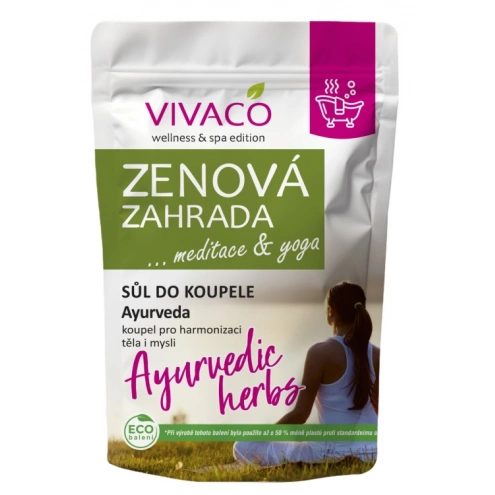 VIVACO Sůl do koupele ZENOVÁ ZAHRADA 1000 g VIVACO Sůl do koupele ZENOVÁ ZAHRADA 1000 g
