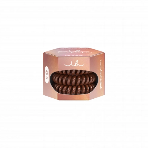 Invisibobble ORIGINAL PREMIUM Pretzel Brown 3ks Invisibobble ORIGINAL PREMIUM Pretzel Brown 3ks