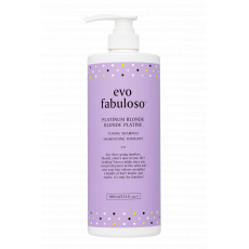 EVO Fabuloso Platinum Blonde Toning Shampoo 1L