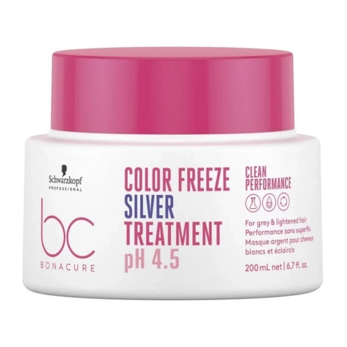 Schwarzkopf Professional BC BonaCure Color Freeze Mask Silver 200 ml Schwarzkopf Professional BC BonaCure Color Freeze Mask Silver 200 ml