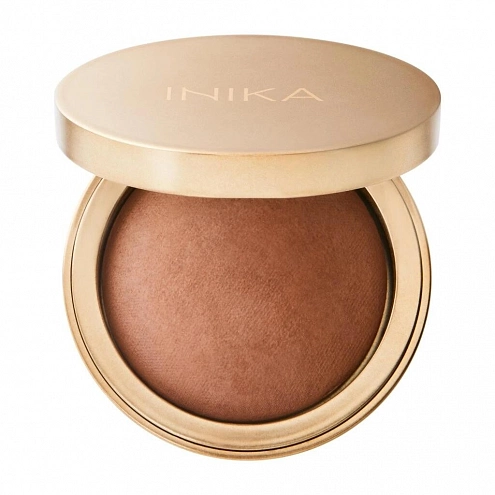 Inika Organic Baked Mineral Bronzer Powder Sunbeam 8 g Inika Organic Baked Mineral Bronzer Powder Sunbeam 8 g