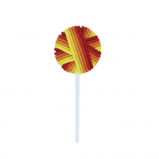 Bifull Lollipop From Hair Bands Red