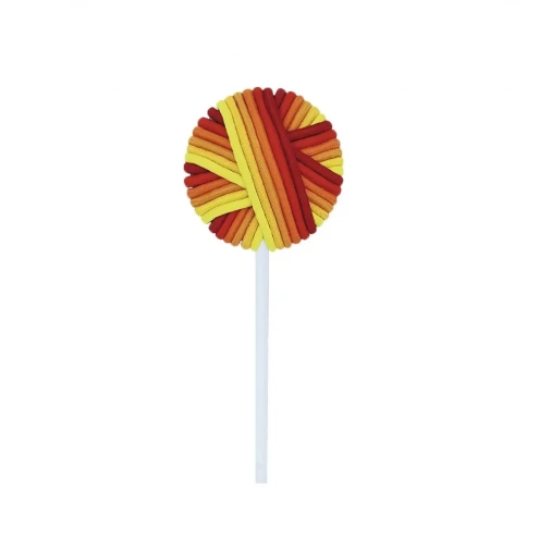 Bifull Lollipop From Hair Bands Red
