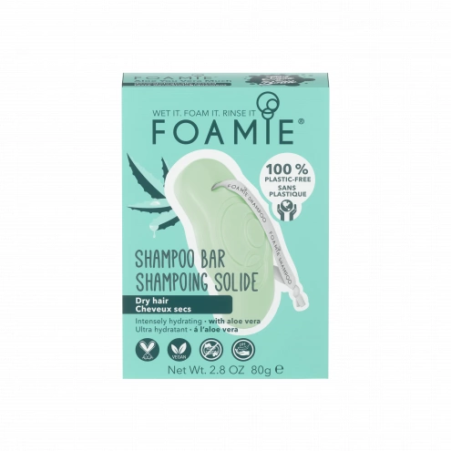 Foamie Shampoo Bar Aloe You Vera Much Foamie Shampoo Bar Aloe You Vera Much