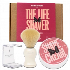 Men Rock The Life Shaver Black Pomegranate 