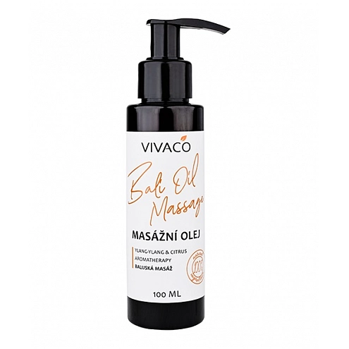 VIVACO Masážní olej balijská masáž Ylang-Ylang a Citrus 100 ml