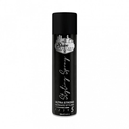 The Shave Factory Styling Spray Ultra Strong 400ml