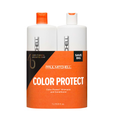Paul Mitchell Color Protect Shampoo 1000 ml + Paul Mitchell Color Protect Conditioner 1000 ml