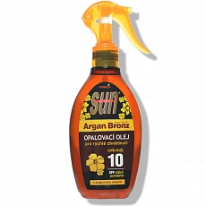 VIVACO Opalovací olej s BIO arganovým olejem SPF 10 SUN VITAL 200 ml