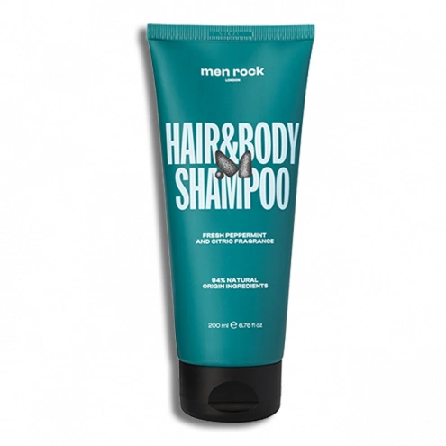 Men Rock Hair & Body Shampoo 200 ml