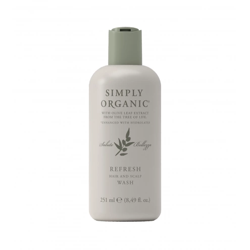 Simply Organic Refresh Hair & Scalp Wash 251 ml