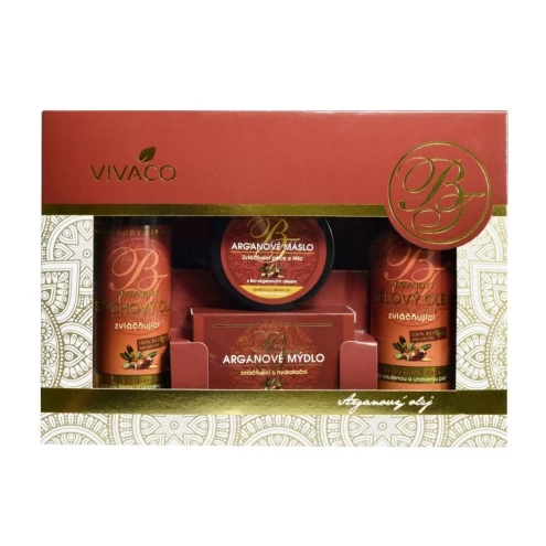 VIVACO Dárková kazeta kosmetiky s arganovým olejem VIVACO Dárková kazeta kosmetiky s arganovým olejem