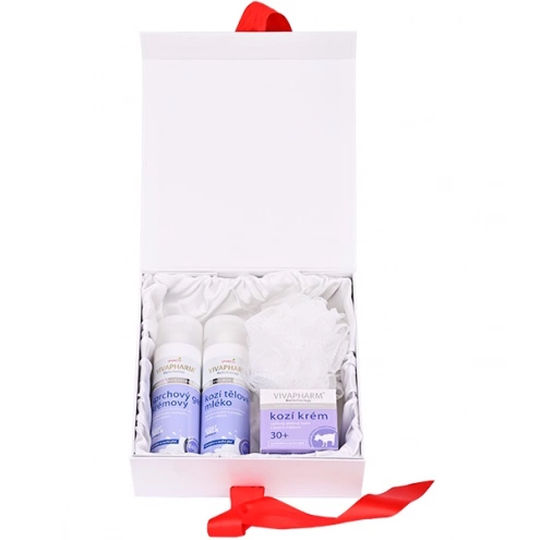 VIVACO Dárkové balení kosmetiky s kozím mlékem VIVACO Dárkové balení kosmetiky s kozím mlékem