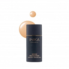 Inika Organic Serum Foundation Lightweight Caring Make-Up Brilliant 25 ml