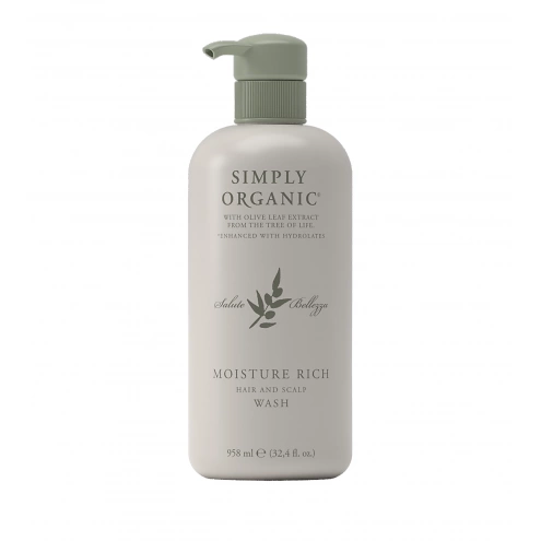 Simply Organic Moisture Rich Hair & Scalp Wash 958 ml