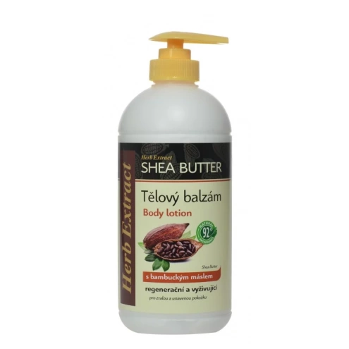 VIVACO Tělový balzám s kakaovým a bambuckým máslem HERB EXTRACT 500 ml VIVACO Tělový balzám s kakaovým a bambuckým máslem HERB EXTRACT 500 ml