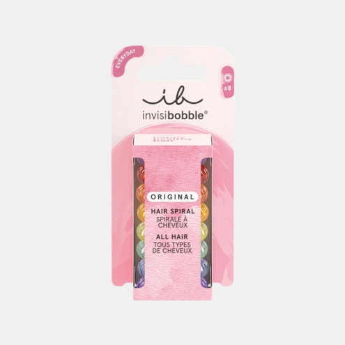 Invisibobble ORIGINAL Rainbow Vibes 8pc Invisibobble ORIGINAL Rainbow Vibes 8pc