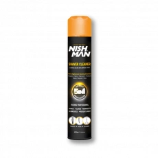 Sprej na čistenie strojčekov, nožníc a nástrojov na manikúru Nishman Shaver Cleaner 400ml