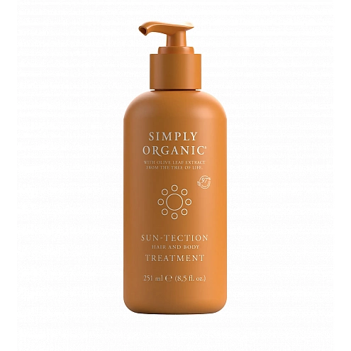 Simply Organic Sun-Tection Hair & Body Treatment After Sun Regenerating Care 2 in 1 251 ml