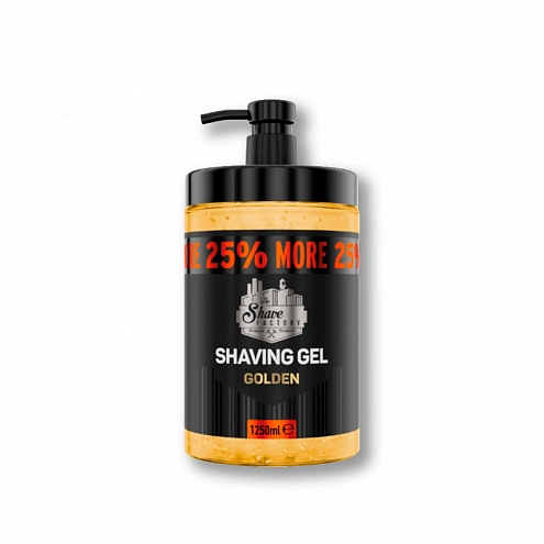 he Shave Factory Golden XXL Transparent Shaving Gel 1250 ml