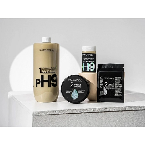 Tomas Arsov Back2Basics pH9 shampoo for deep cleansing 1000 ml