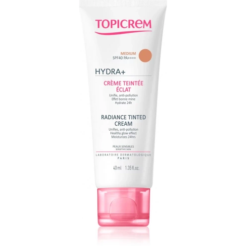 Topicrem Hydra+ Radiance Tinted Cream medium 40 ml Topicrem Hydra+ Radiance Tinted Cream medium 40 ml